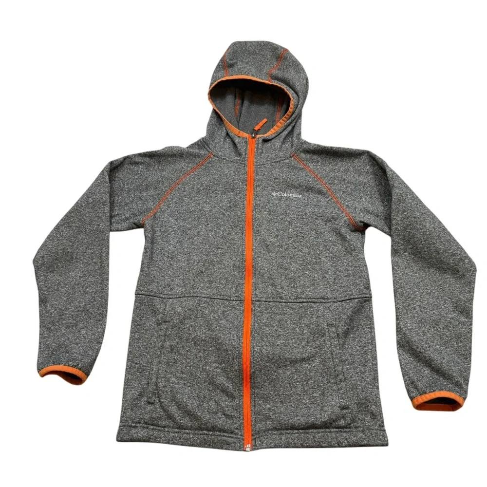 Boy’s Columbia Brand Full Zip Lightweight Hooded Jacket Size Medium